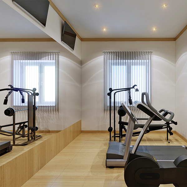 Cheap home best sale gym mirror ideas